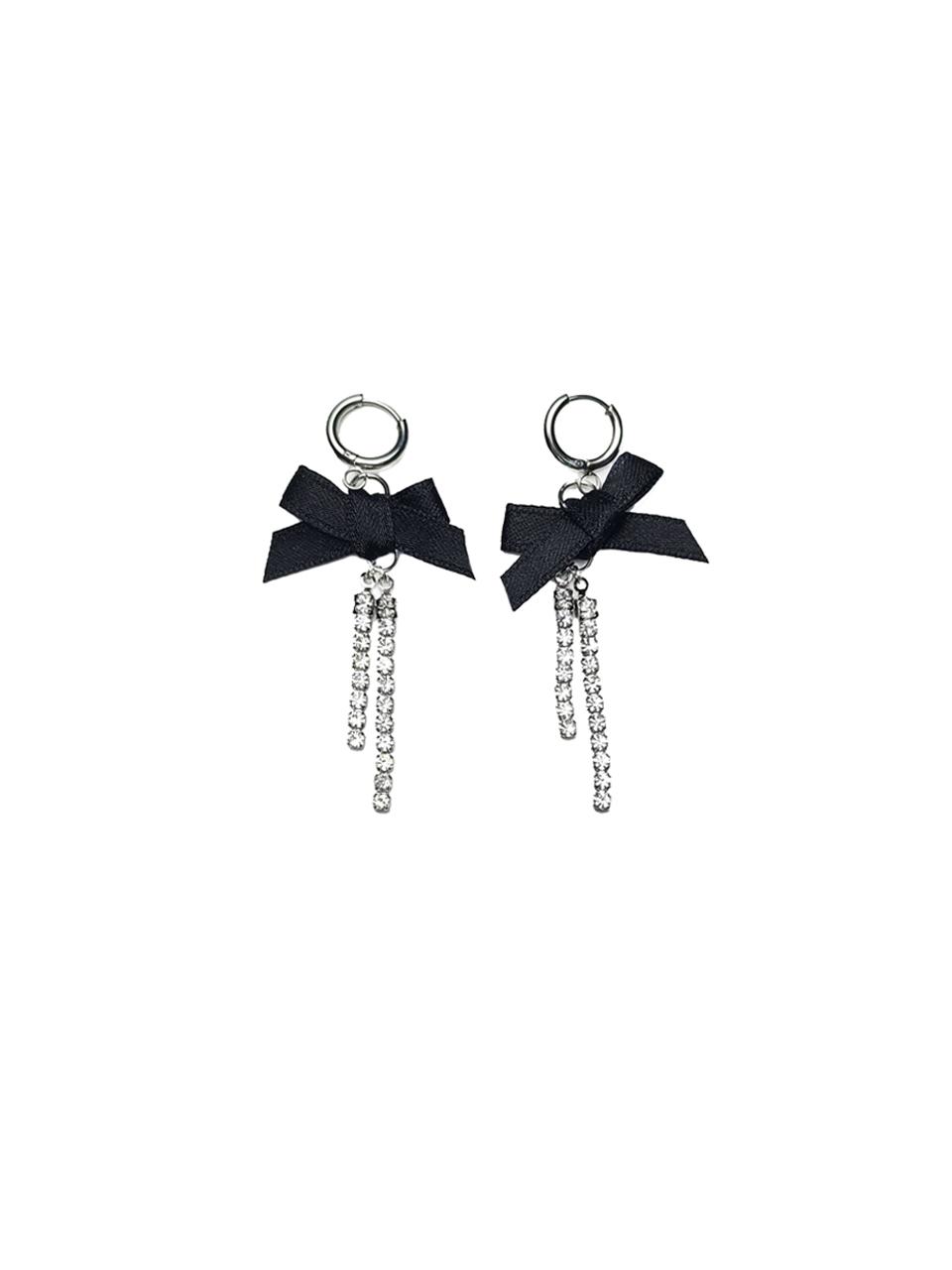L’OMBRILLANT Ines Ribbon Cubic Drop Earring