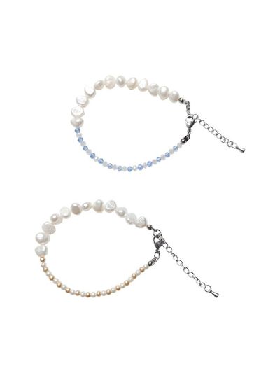 L’OMBRILLANT Pearl Mix Bracelet (2 Colors)