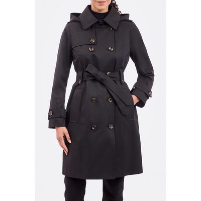 London Fog London Fog Cotton Blend Trench Coat