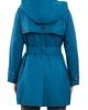 London Fog London Fog Hooded Double Breasted Cotton Blend Trench Coat - 2