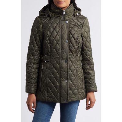 London Fog London Fog Quilted Water Resistant Jacket