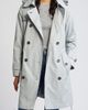 London Fog London Fog Water Repellent Belted Trench Coat - 4