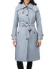 London Fog London Fog Water Resistant Belted Trench Coat with Removable Liner - 1