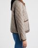 London Fog London Fog Water Resistant Corduroy Trim Quilted Coat - 3