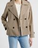 London Fog London Fog Water Resistant Double Breasted Short Trench Coat - 4