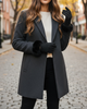 London Fog London Fog Women's Touchscreen Gloves wih Faux Fur Cuff - 2