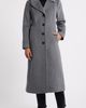 London Fog London Fog Wool Blend Longline Coat - 4
