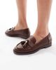 London Rebel London Rebel Amelia tassel penny loafers in brown - 1