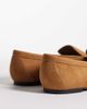 London Rebel London Rebel Bailey loafers in black tan microsuede-Brown - 3