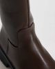 London Rebel London Rebel Clove chunky knee boots in brown - 3