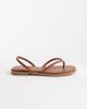 London Rebel London Rebel Florie flat sandals in tan-Brown - 1