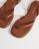 London Rebel London Rebel Florie flat sandals in tan-Brown - 3