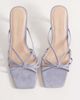 London Rebel London Rebel Gracie heeled sandals in blue - 2