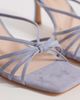 London Rebel London Rebel Gracie heeled sandals in blue - 4