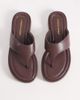 London Rebel London Rebel Mira flatform flip flop sandals in brown - 2