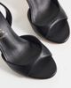 London Rebel London Rebel Nora peep toe high heeled sandals in black - 3
