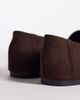 London Rebel London Rebel Nori snaffle detail loafers in chocolate microsuede-Brown - 4
