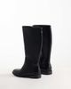London Rebel London Rebel Paloma refined riding boots in black - 2