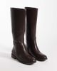 London Rebel London Rebel Paloma refined riding boots in brown - 2