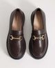 London Rebel London Rebel Peggy metal trim chunky loafers in brown - 2