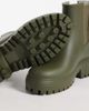 London Rebel London Rebel Phoebe chunky chelsea rain boots in green - 3