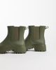 London Rebel London Rebel Phoebe chunky chelsea rain boots in green - 4