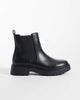 London Rebel London Rebel Regina chunky chelsea boots in black - 1