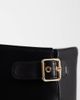 London Rebel London Rebel Trista chunky knee boots with buckle details in black - 3