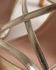 London Rebel Wide Fit London Rebel Wide Fit Elin heeled strappy sandals in gold - 4