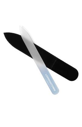 Londontown Londontown Blue Chrome Glass Nail File (Limited Edition) 