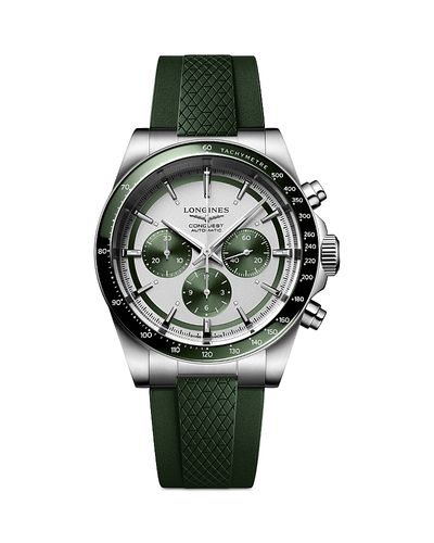 Longines Longines Conquest Silver Chronograph, 42mm