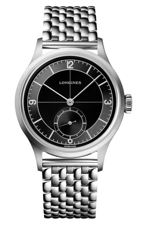 Longines Longines Heritage Classic Mesh Strap Watch, 38.5mm