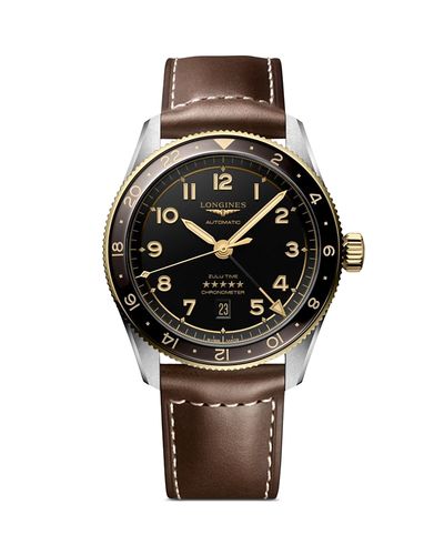 Longines Longines Spirit Zulu Time Watch, 42mm