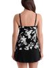 Longitude Longitude Faux Ruffle Skirtini Long Torso Swimsuit - 3