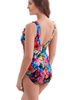 Longitude Longitude Ruffle Front Surplice Long Torso One-Piece Swimsuit - 2