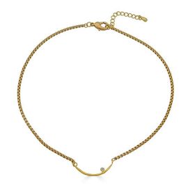 Loni Paul Jewelry Loni Paul Jewelry Curved Bar Necklace