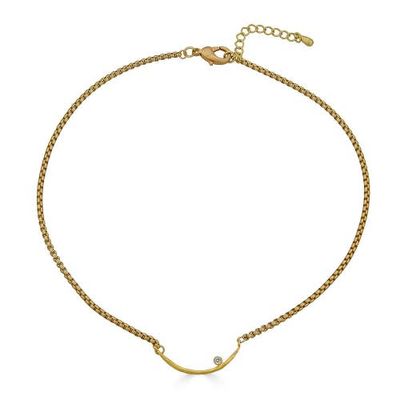 Loni Paul Jewelry Loni Paul Jewelry Curved Bar Necklace