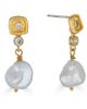 Loni Paul Jewelry Loni Paul Jewelry Keshi Pearl & Crystal Drop Earring - 1