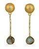 Loni Paul Jewelry Loni Paul Jewelry Labradorite Bar Earrings - 1