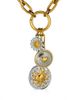 Loni Paul Jewelry Loni Paul Jewelry Mixed Metal Charm Cluster Necklace - 3