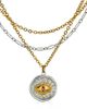 Loni Paul Jewelry Loni Paul Jewelry Mixed Metal Three Strand Eye Charm Necklace - 3