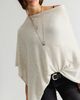 Look by M Simply Cashmere Poncho - 1