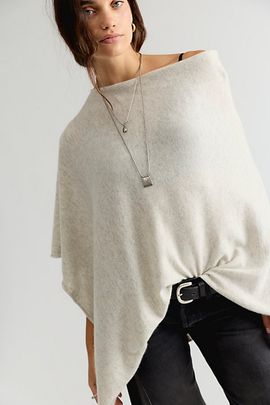 Look by M Simply Cashmere Poncho