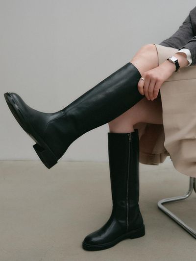 LOOKAST Alex Long Boots_Black