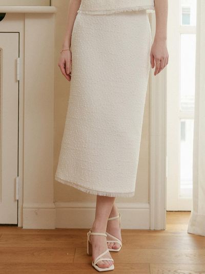 LOOKAST AUDREY Tweed Skirt - 2colors