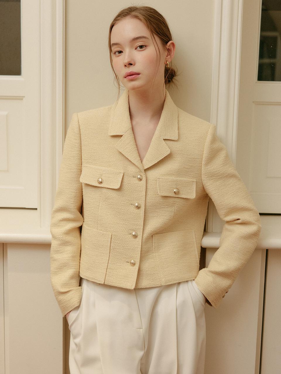 LOOKAST JASMINE Tweed Jacket - 3colors
