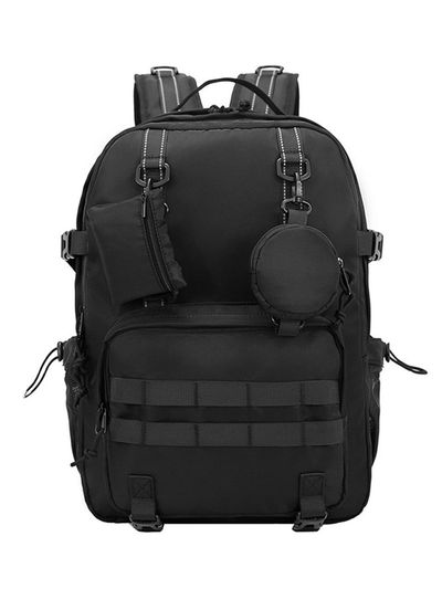 LOOKING4U Just Back Ultimate Utility Pocket Backpack BLACK