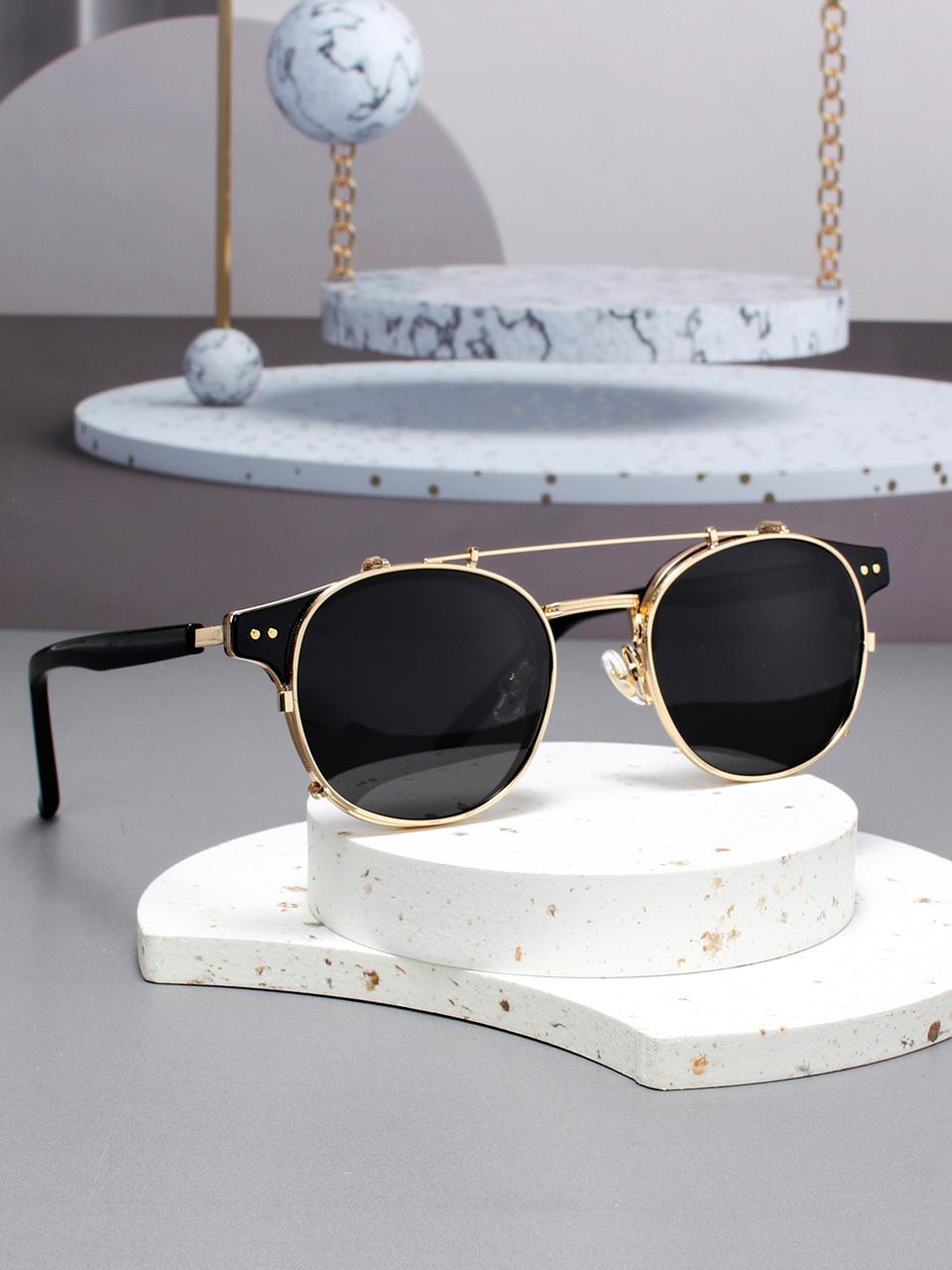 LOOKING4U Neoretro 9094 Clip on Gold GOLD