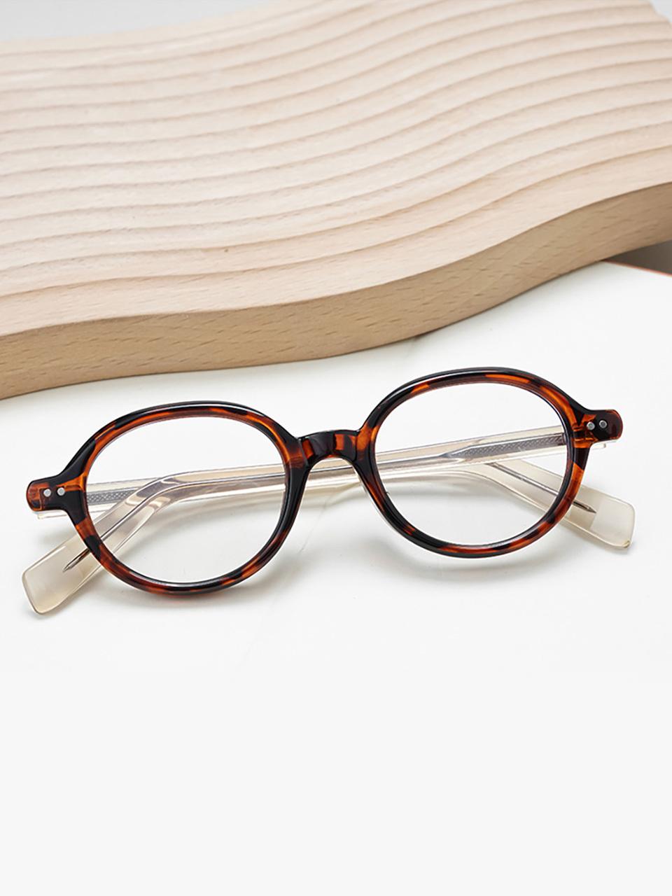 LOOKING4U Neoretro Geek 2310 horn-rimmed glasses HAVANA
