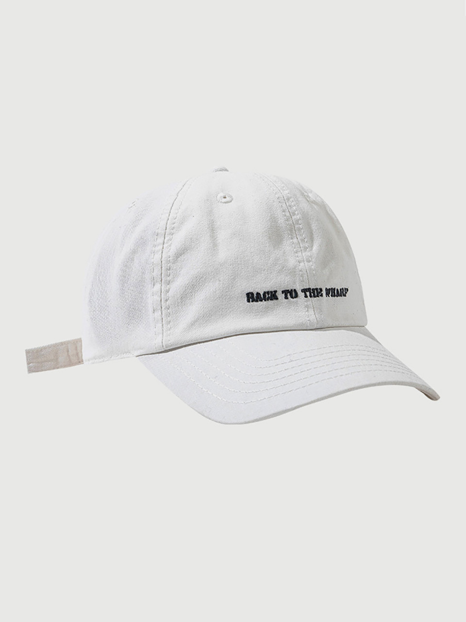 LOOKING4U On The Moment Lettering Cotton Logo Ball Cap C2
